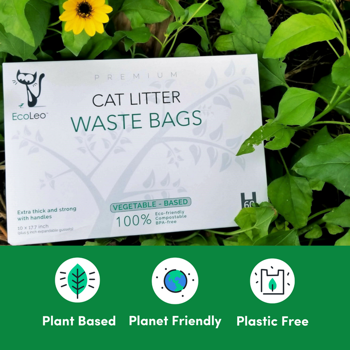 Eco friendly shops cat litter bags